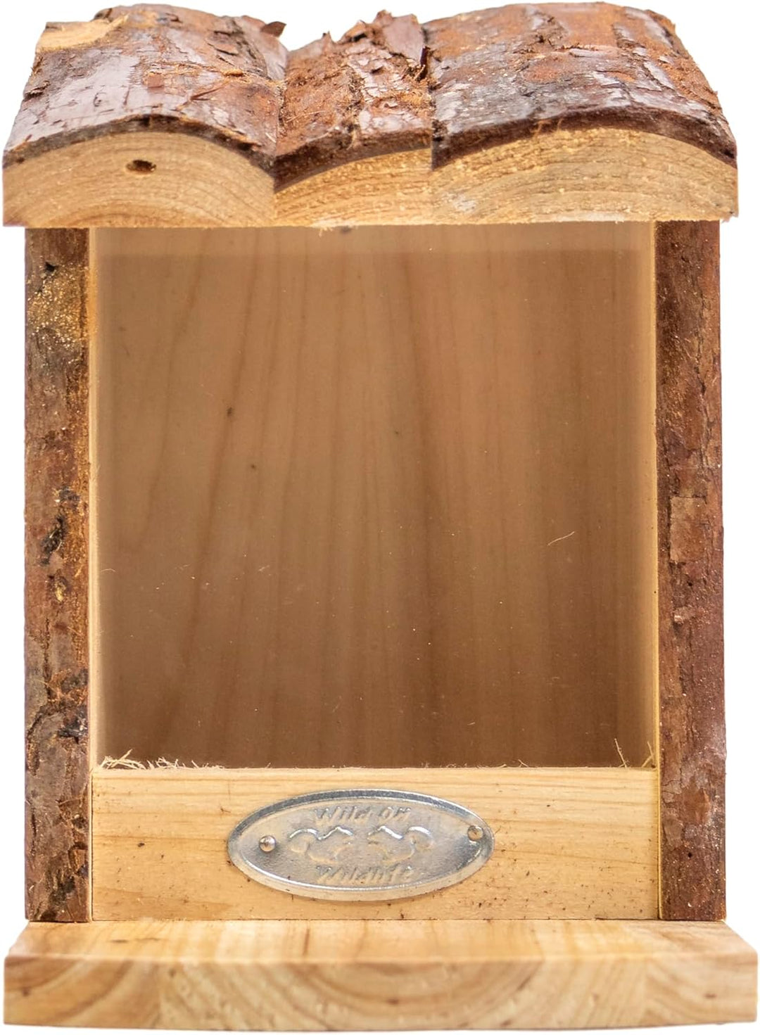 mgc24 Futterhaus für Eichhörnchen - Futterstation zum Aufhängen für Garten und Balkon, aus Holz wett