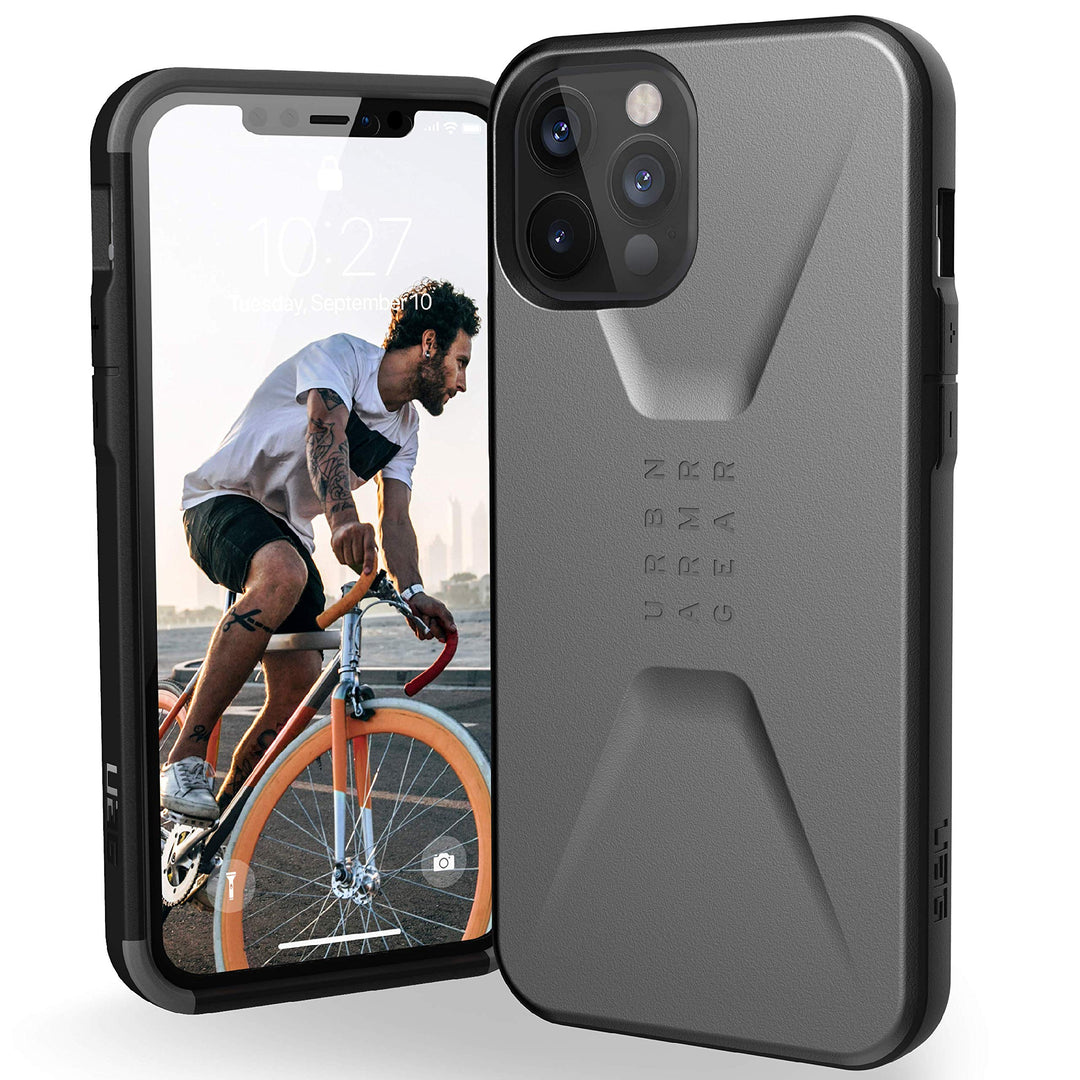 Urban Armor Gear Civilian Hülle Apple iPhone 12 Pro Max (6,7" Zoll) Schutzhülle (Wireless Charging k