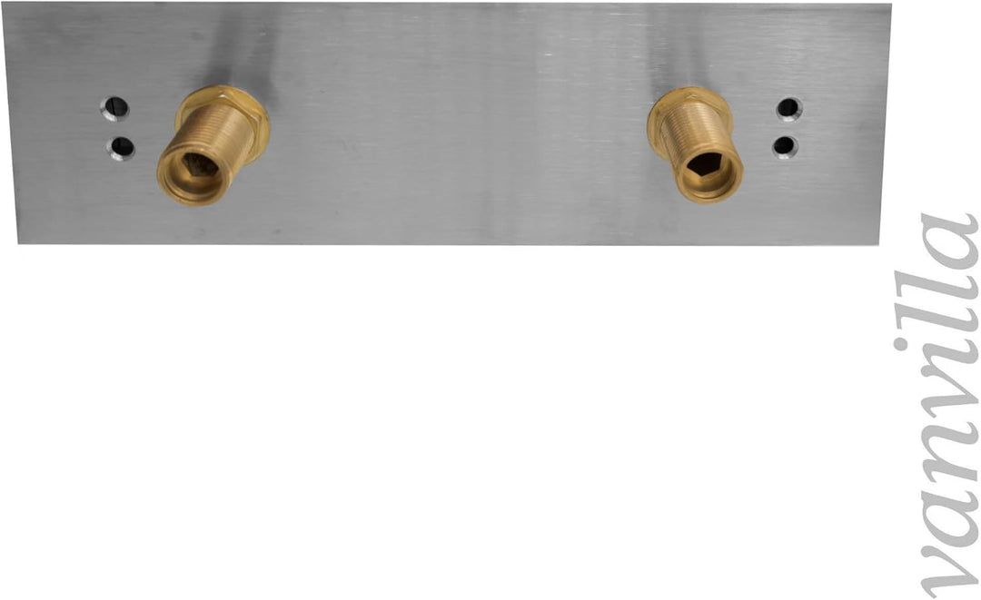 vanvilla Duschsystem mit Unterputz Duscharmatur von Grohe SmartControl Supersteel 3-Wege und vanvill