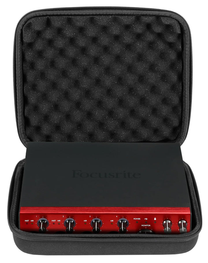 UDG Creator Hardcase für Focusrite Scarlett 2i2/4i4 4th Gen/Clarett+ 4Pre/2Pre – Eva DuraShock Schut