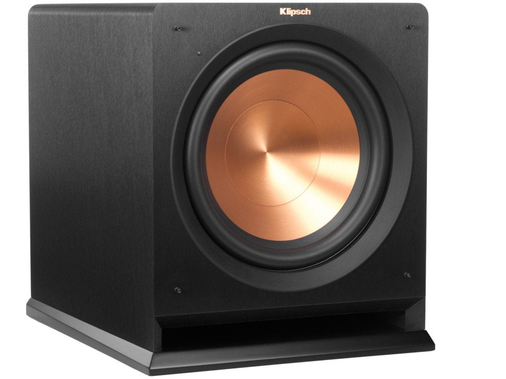 Klipsch R-112SW Subwoofer mit 118 dB Output schwarz R-112 SW Single, R-112 SW Single
