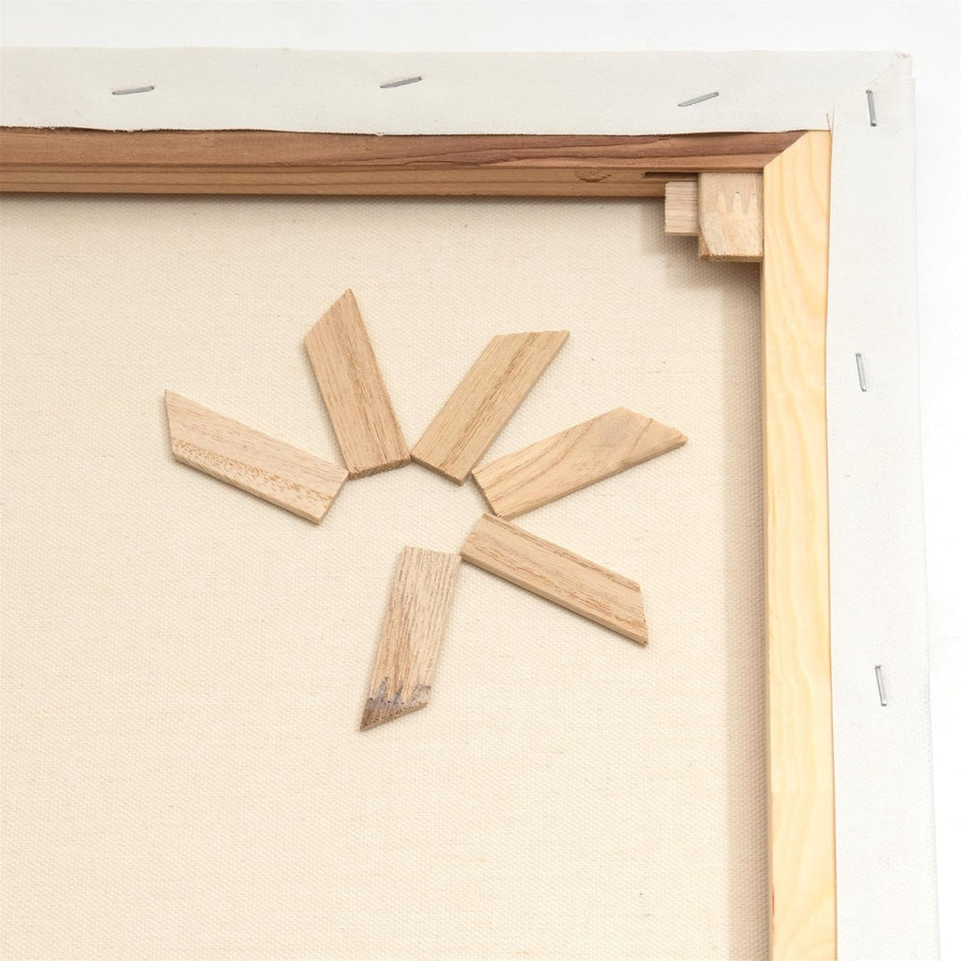 BK BILDERRAHMEN KOLMER 4 B.K. Plus LEINWÄNDE AUF KEILRAHMEN 100x100 cm | Premium Malgrund, malfertig