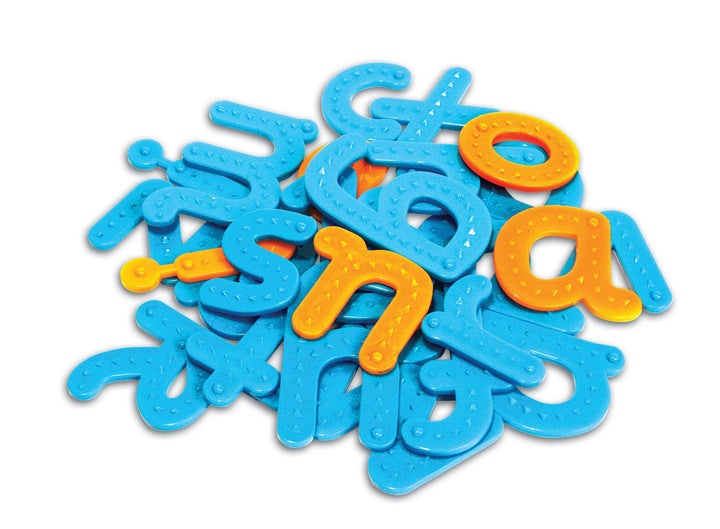 Learning Resources Ertastbare Buchstaben, Set mit 124, ab 4 Jahren, Buchstabenlernen mit Tastsinn, s