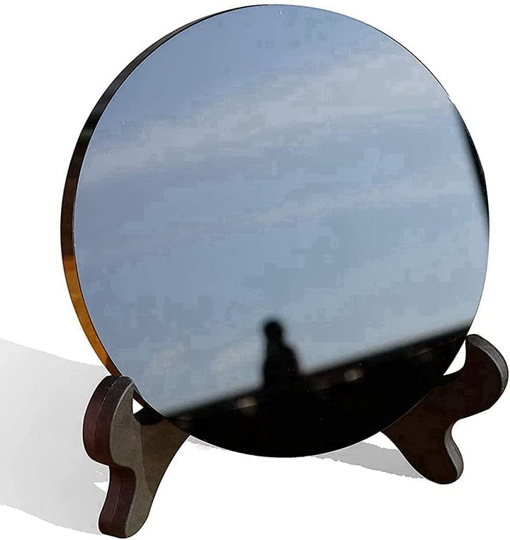 Iegefirm Obsidian mit StäNder Feng Shui Natural Crystal Haus Dekoration Sammeln Von Reichtum und Ger