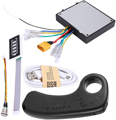 MAGT Elektrisches Skateboard ESC Kit, 430W 36V Doppelantrieb Elektrisches Longboard Ersatzsteuerung