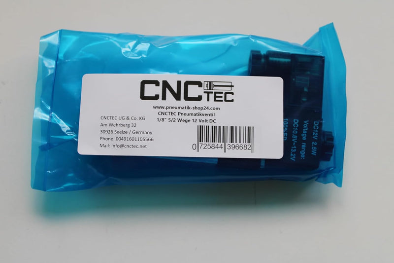 Pneumatik Magnet- Wegeventil 5/2 Wege 1/8" 12 Volt DC (5/2 Wege 1/8" 12 Volt DC) 5/2 Wege 1/8 12 Vol