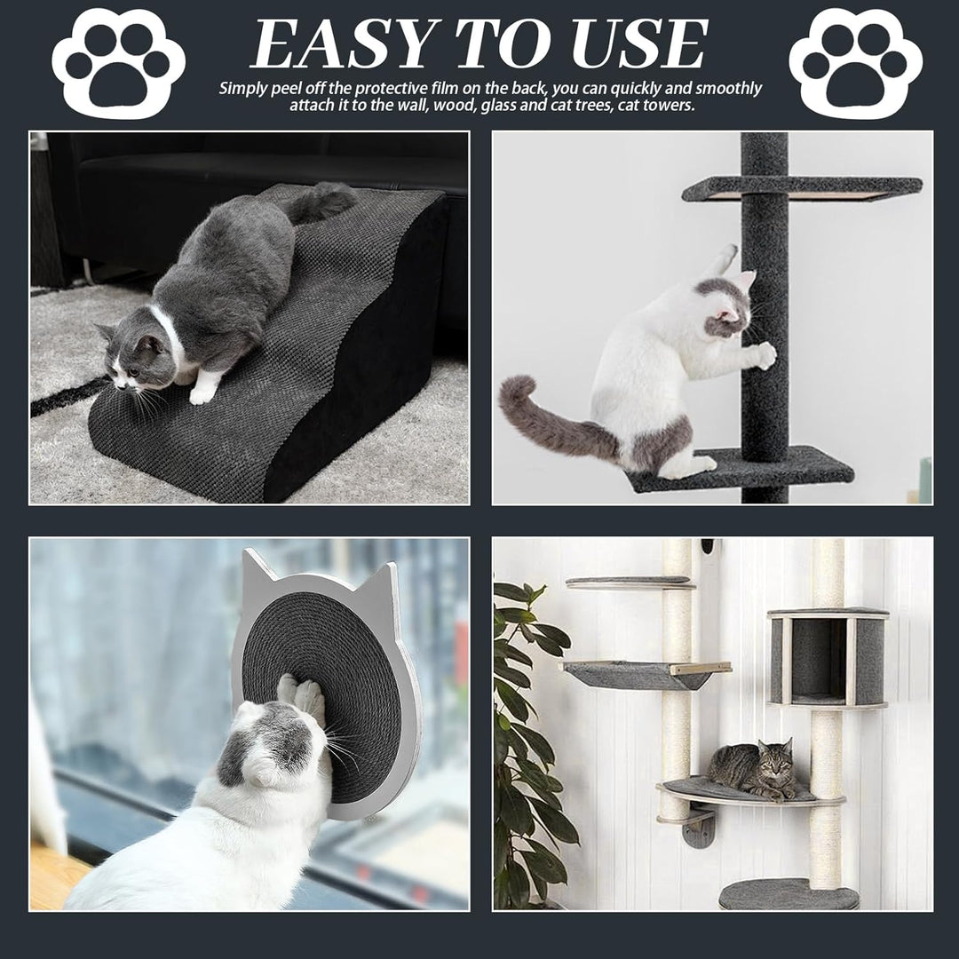 Selbstklebend Kratzbretter Katze Kratzteppich Katze Kratzmatte Katze Wand Teppich Katzen Kratzbrett
