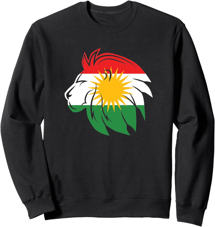 Kurdistan Flagge Löwe Kurden Kurde Kurdisch Sweatshirt