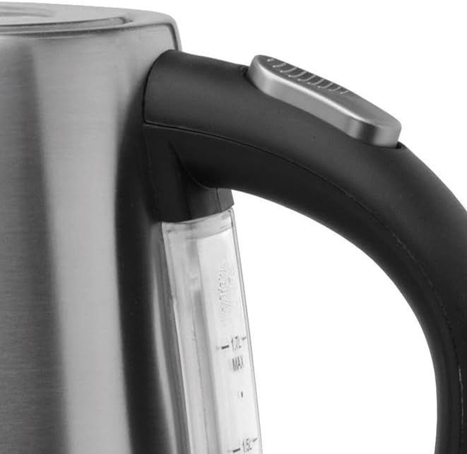Caso WK 2200 electric kettle 1.7 L 2200 W Black Stainless steel