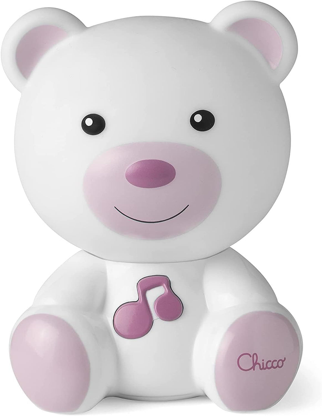 Chicco Bär-Nachtlicht, Traumlicht, tragbare Bär-Lampe mit klassischer Musik und beruhigenden Klängen