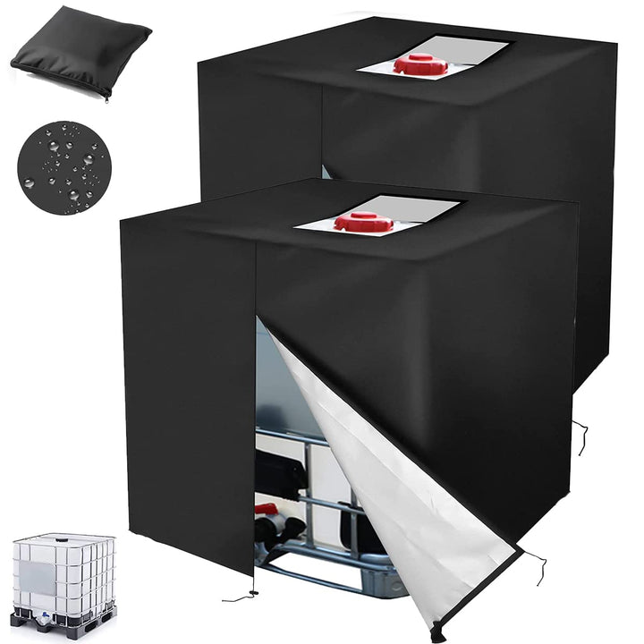 Abdeckplanen für Tank 1000 l IBC, Abdeckung IBC Regenwassertank, Abdeckung Tank 1000 l, Schutzhülle,