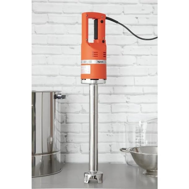 Dynamic 600W Stabmixer MX91, Orange, Schaftlänge: 410 mm/16.1 inch, einfache Geschwindigkeit 9500 RP