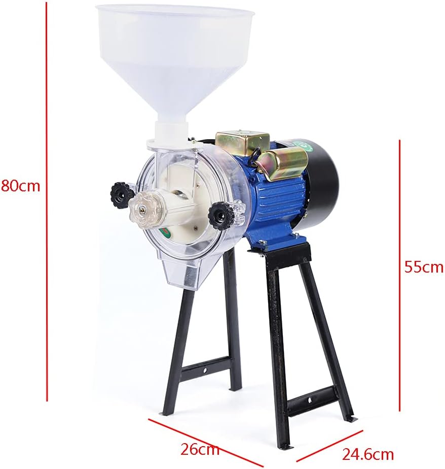 Elektrische Getreidemühle 2200W, Getreidemühle Schrotmühle Multifunktional Küchenmühle Kräutermühle