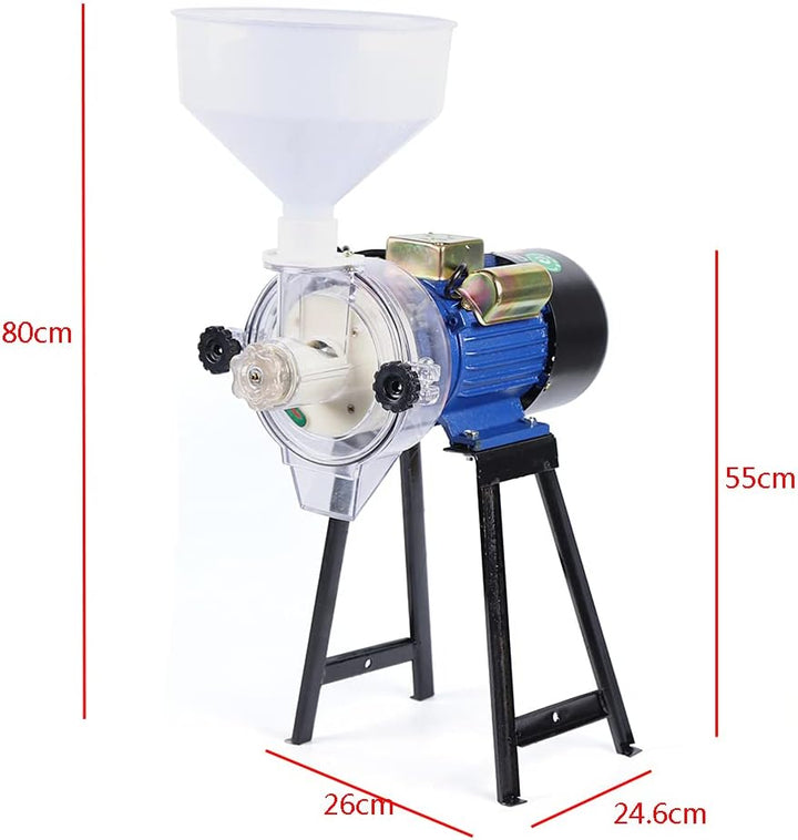 Elektrische Getreidemühle 2200W, Getreidemühle Schrotmühle Multifunktional Küchenmühle Kräutermühle