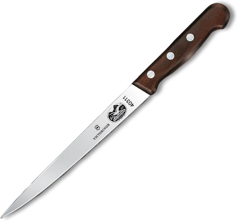 Victorinox Fischfiletmesser extra Flex 18 cm Küchenmesser, Nylon, braun, Standard Küchenmesser Fisch