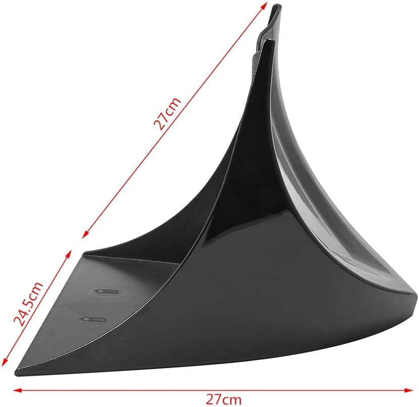Bugspoiler Kompatibel für Harley-Davidson Sportster 04-20 Motor Spoiler CP6 schwarz matt