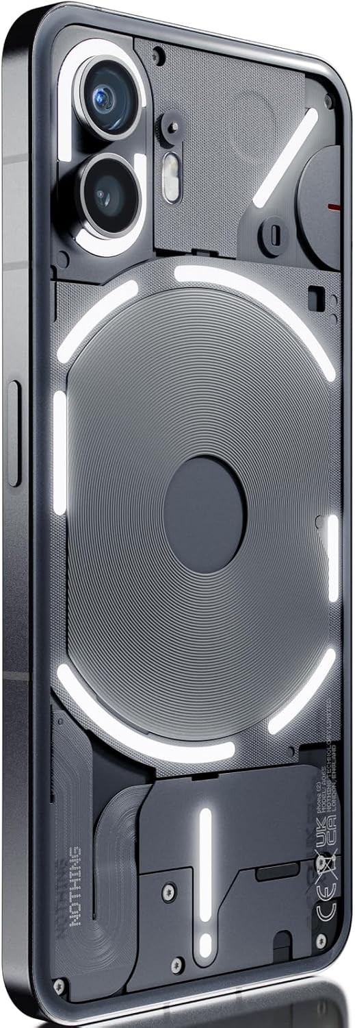 Nothing Phone (2) – 512 GB + 12 GB RAM, Glyph Interface, Nothing OS 2.0, 50-MP-Dual-Kamera, OIS, 6,7