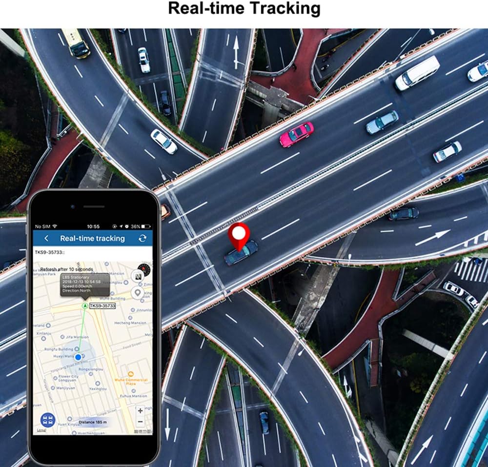 GPS Tracker Echtzeit Tracking Langlebige Batterie Standby 120 Tage Auto GPS Tracker Fahrzeug Tracker