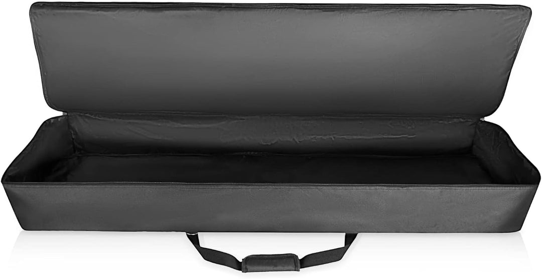 AKOZLIN Tragbare gepolsterte Tastatur-Tasche mit 88 Tasten, Masse: 137,4 x 17 x 33,5 cm, elektrische