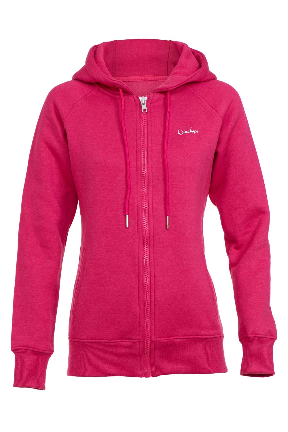 WINSHAPE Damen Kapuzenpullover M Deep-pink, M Deep-pink