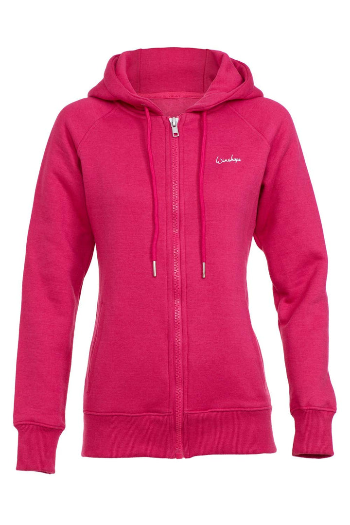 WINSHAPE Damen Kapuzenpullover M Deep-pink, M Deep-pink