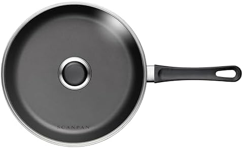 Scanpan 28101200 Schmorpfanne mit Deckel - Classic, 28 cm 28 cm, 28 cm