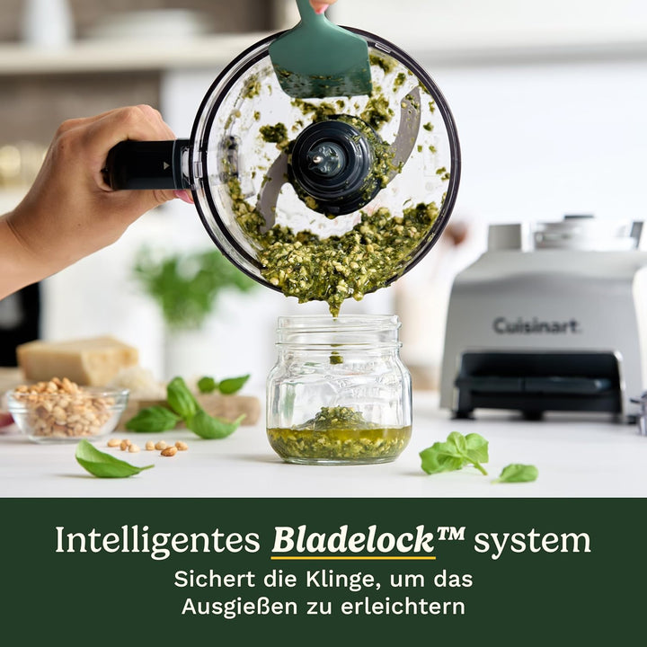 Cuisinart FlexPrep® 1,1L Küchenmaschine | All-in-One: Hacken, Raspeln, Pürieren, Schlagen | Edelstah