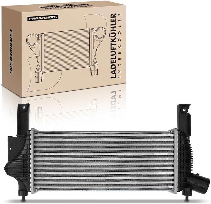 Frankberg Ladeluftkühler Turbokühler Kompatibel mit NP300 Navara D40 D22 Pritsche/Fahrgestell Pick-u