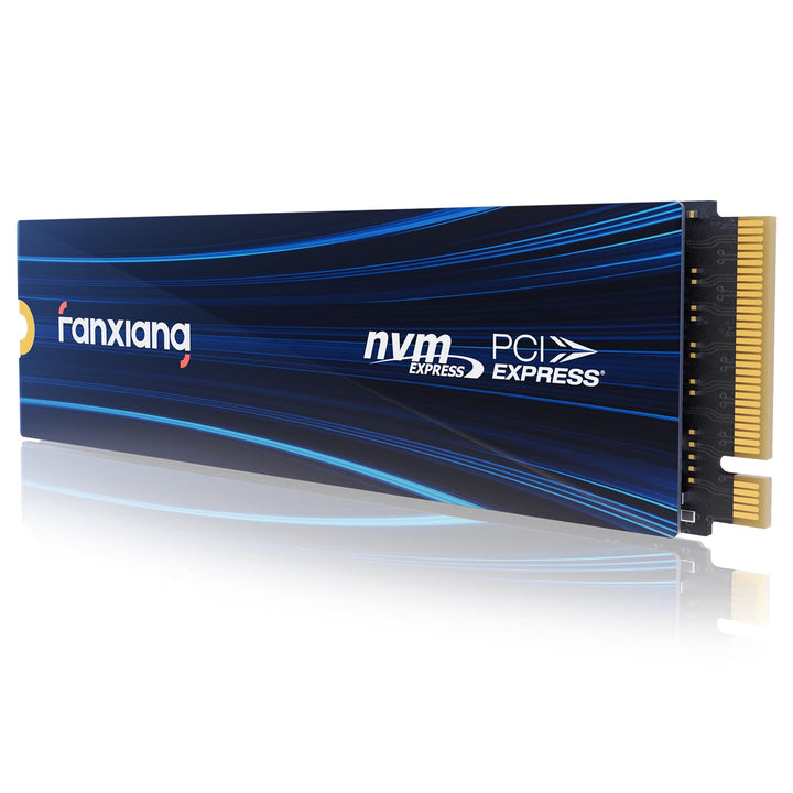 fanxiang NVMe SSD 500GB, M.2 PCIe Gen4x4 Gaming Solid State Laufwerk, 6300MB/s Lesen, 3100 MB/s Schr
