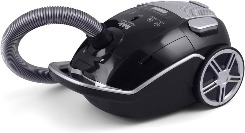 Black Vac Power | TS 790 Boden-Staubsauger mit Beutel I Leiser Staubsauger mit Hochleistungsmotor I