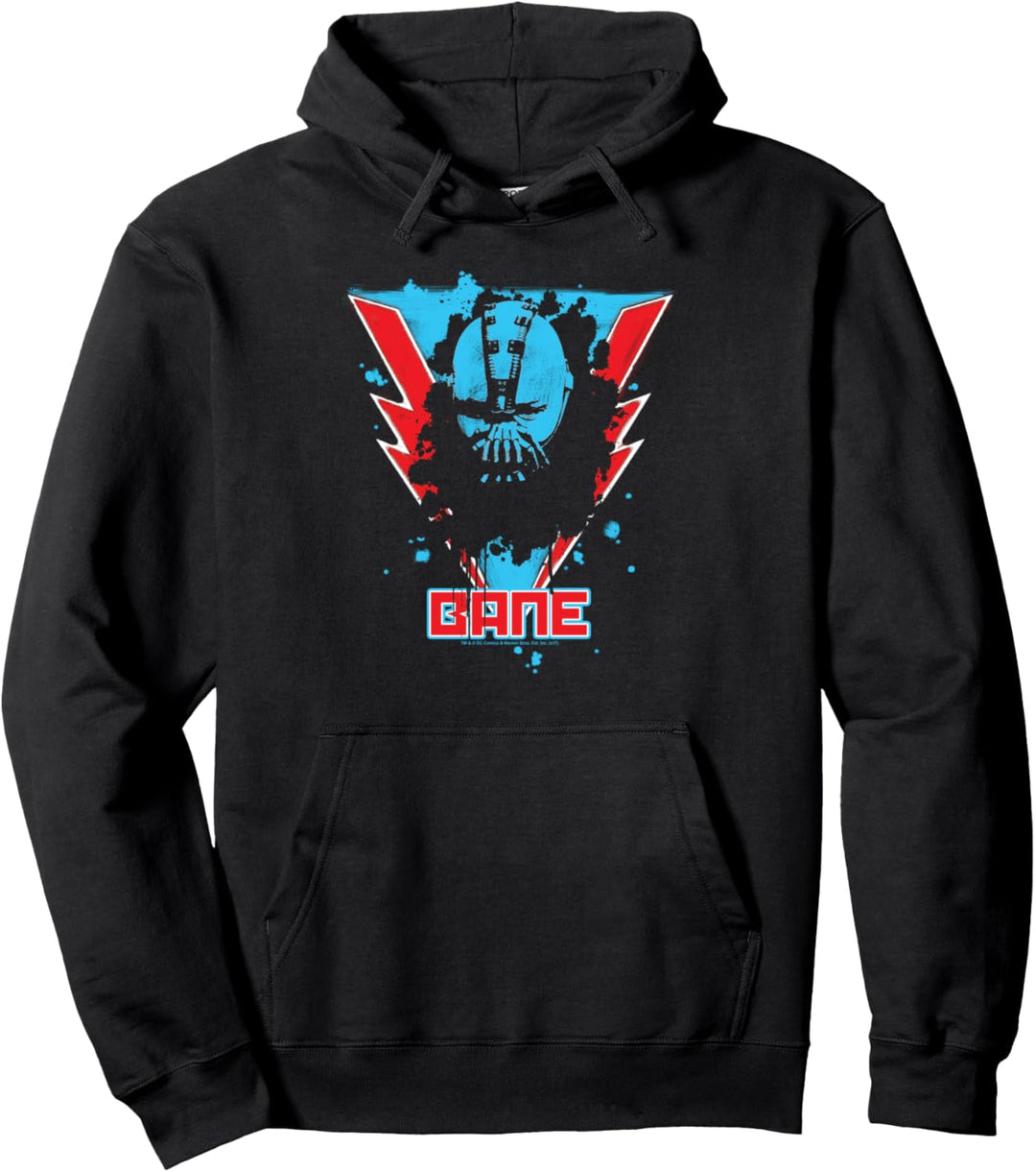 Batman Dark Knight Rises Bane Lightning Pullover Hoodie