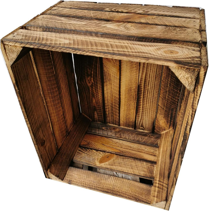 Alte geflammte Obstkisten/Holzkisten in vielen Variationen -Ideal zum Möbelbau oder zur Aufbewahrung