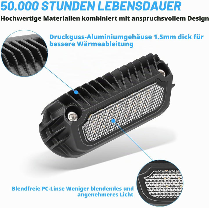 SUPAREE LED Wohnmobil Beleuchtung 12v aussen LED Wohnmobil Beleuchtung 12v 12 Volt Beleuchtung für W