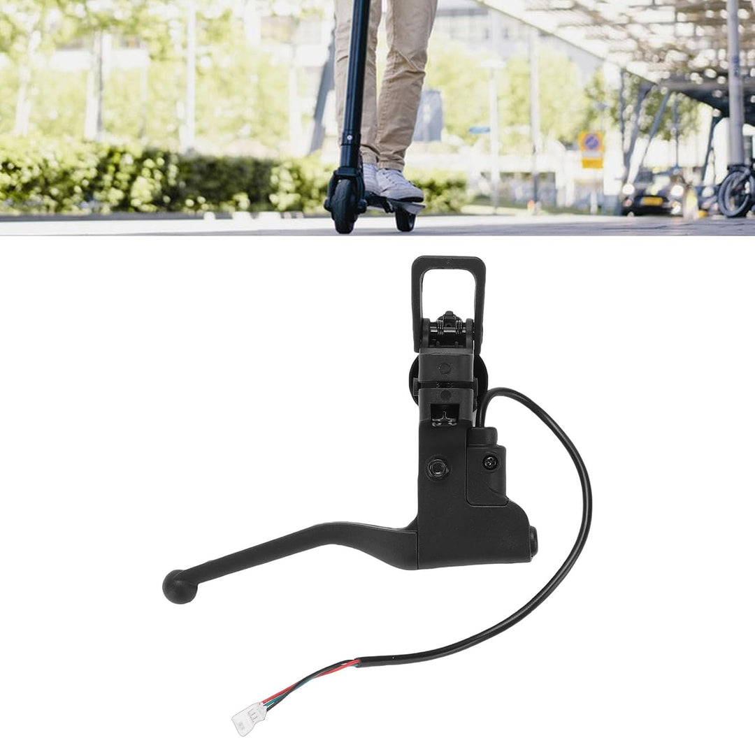 BuyWeek E-Scooter Bremshebel mit Klingel für Xiaomi 5, Aluminiumlegierung Elektroroller Linker Brems