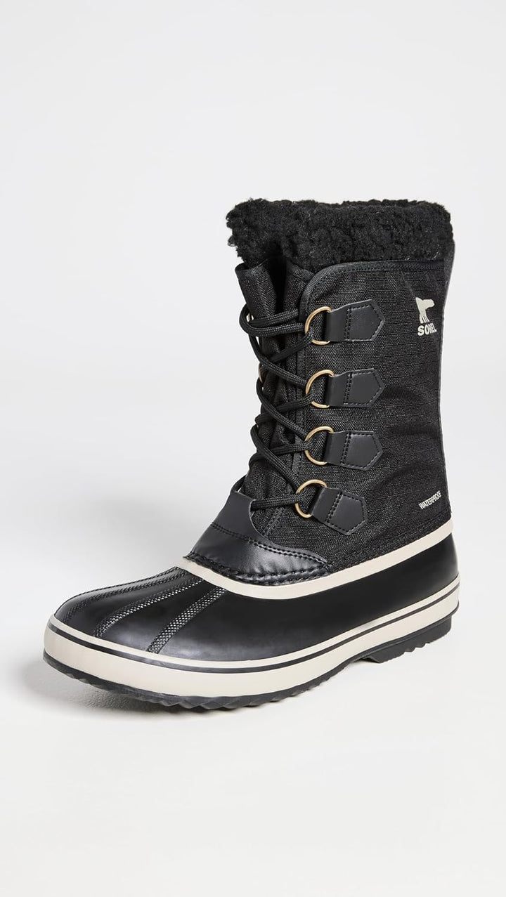 Sorel Herren 1964 Pac Nylon Wp Schneestiefel 40 EU Black Ancient Fossil Collection 2023 2024, 40 EU