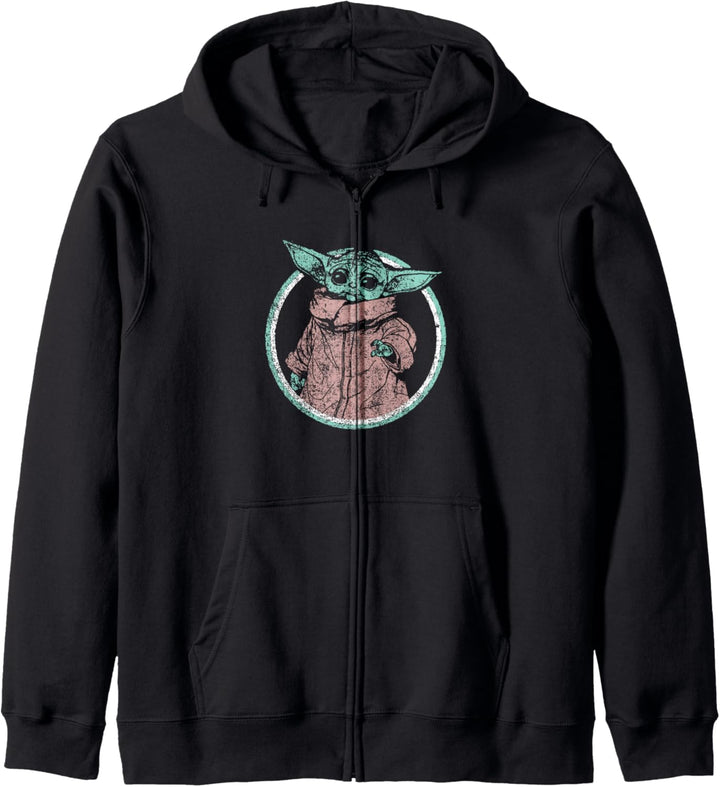Star Wars Baby Yoda Circle Kapuzenjacke