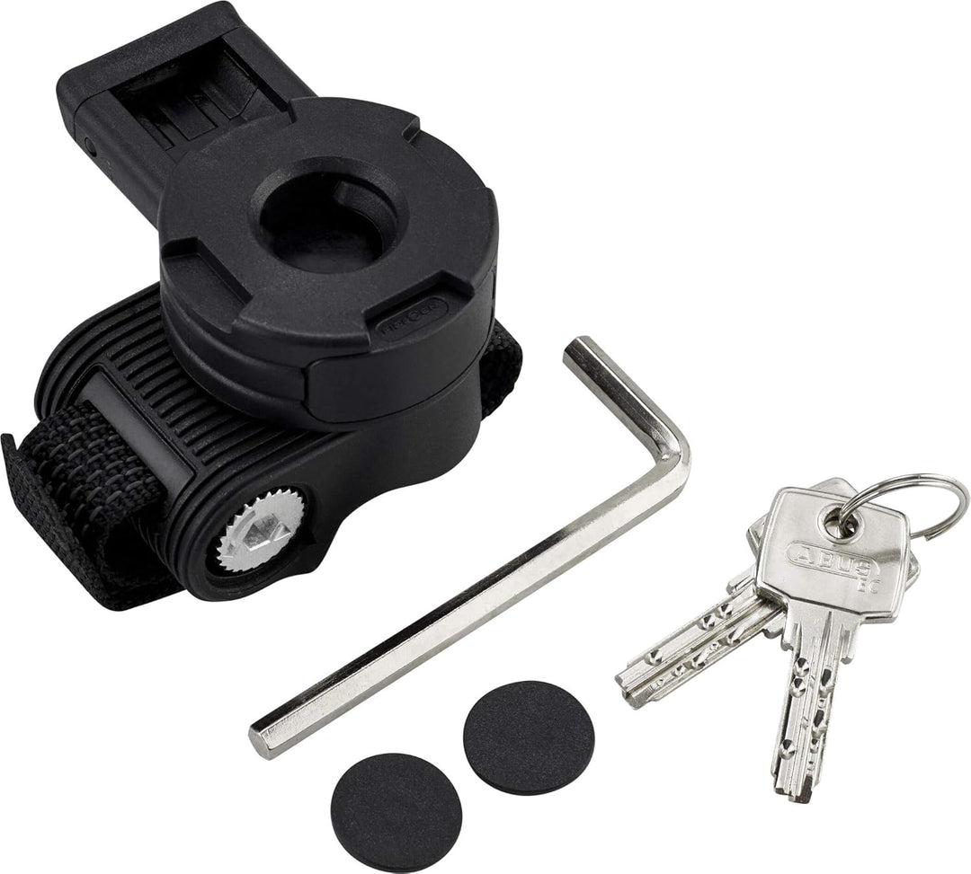 ABUS Panzerkabelschloss Steel-O-Flex Phantom 8960 - mit magnetischem TexFL-Halter - Kabelschloss aus