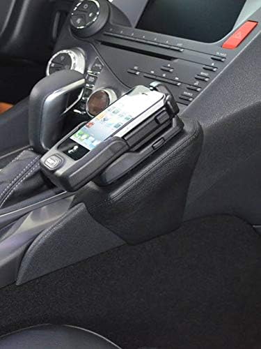 KUDA 087280 Halterung Echtleder schwarz für Citroën DS5 ab 03/2012 bis 2015, 087280