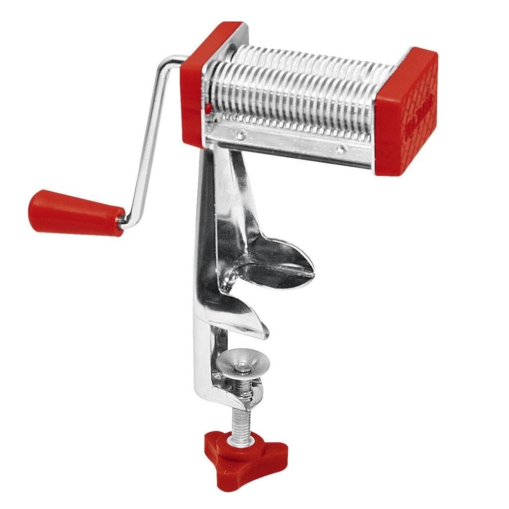 Orion HAUSE MAKARON-MASINE FADEN, Nudelmaschine, Edelstahl, Rot