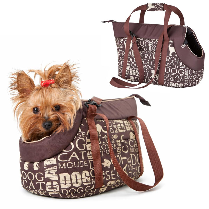 DOGGY Hobbydog TORNAP7 Tragetasche für Hunde und Katzen, 27 x 25 x 43 cm, Titeln