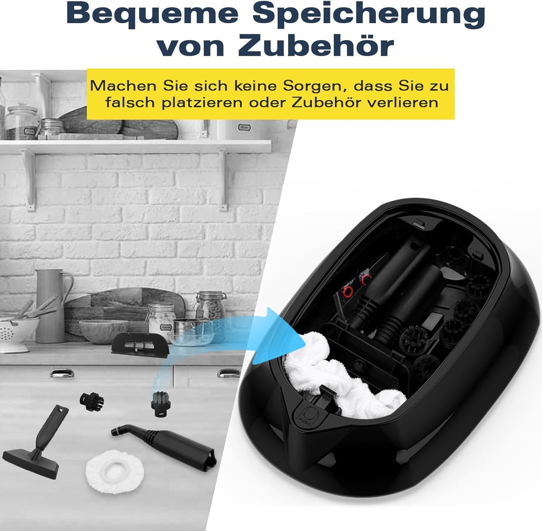 Dampfreinigerbasis, abnehmbar, einfach zu montieren, mit Rädern für einfache Bewegung, geeignet für
