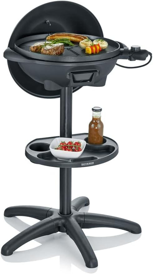 SEVERIN PG 8541 Barbecue-/Standgrill (2.000W, Grillfläche, Ø 41 cm)