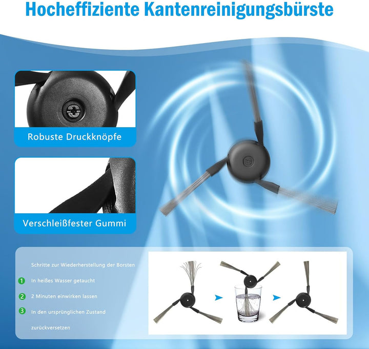 26-Stück Zubehörset für Dreame X50 Ultra Complete/Master/L50 Pro Ultra/L40s Pro Ultra/Mova V50 Ultra