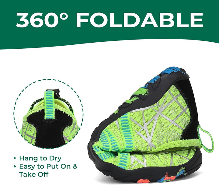 SAGUARO Badeschuhe Kinder Wasserschuhe Schwimmschuhe Jungen Mädchen Aquaschuhe Strandschuhe rutschfe