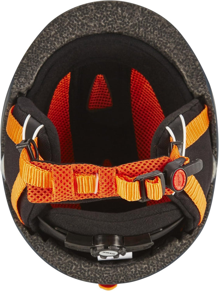 Uvex Kinder Airwing 2 Skihelm 52-54 cm titanium-orange mat, 52-54 cm titanium-orange mat