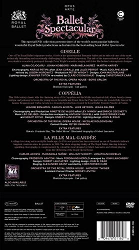 Ballet Spectacular [Giselle/Coppélia/La Fille mal gardée], DVD