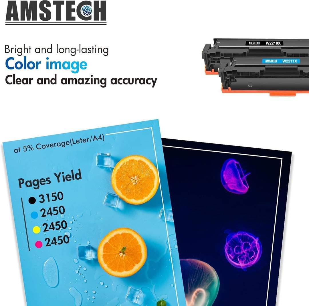 207X 207A MFP M283fdw Toner: Ersatz für HP 207X 207A Multipack Toner für HP Color Laserjet Pro MFP M