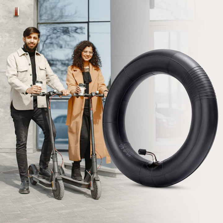 10x2.50 Butyl Schlauch mit Ventilwinkel CR202 Ersatz für 10 Zoll Smart Electric Scooter Innenrohr 2-
