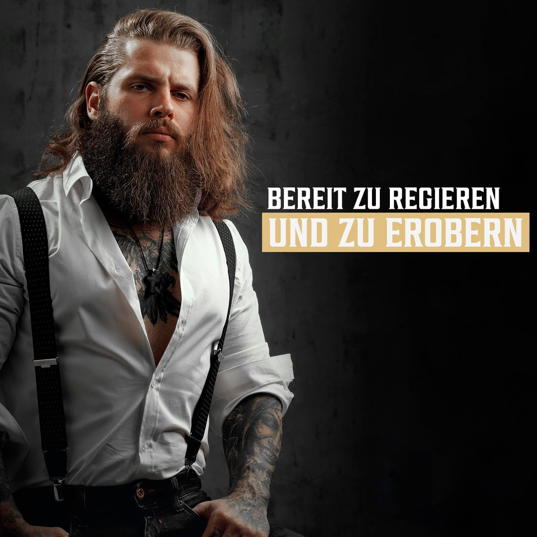 Viking Revolution - Bartshampoo & Conditioner Set - Erweicht, Glättet & Stärkt den Bartwuchs - Barts