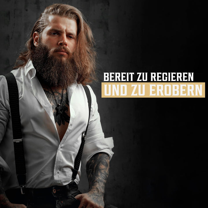 Viking Revolution - Bartshampoo & Conditioner Set - Erweicht, Glättet & Stärkt den Bartwuchs - Barts
